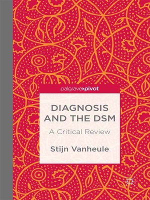cover image of Diagnosis and the DSM